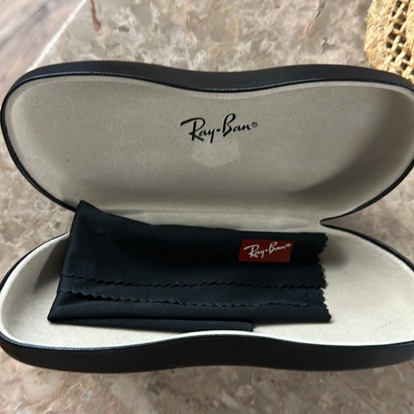 Ray-Ban RB5486 black square eye glasses - Picture 4 of 5